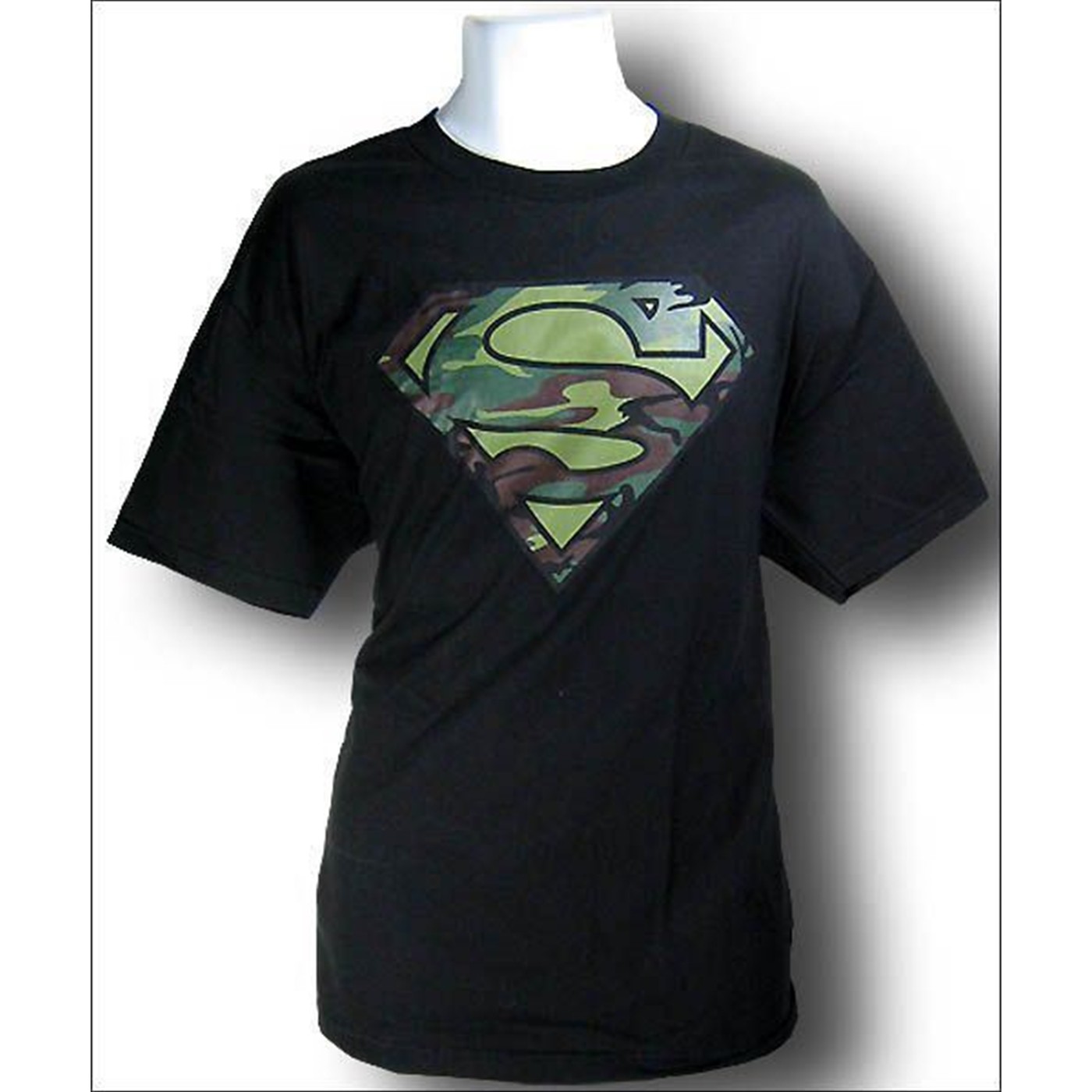 Superman Camoflauge Symbol T-Shirt