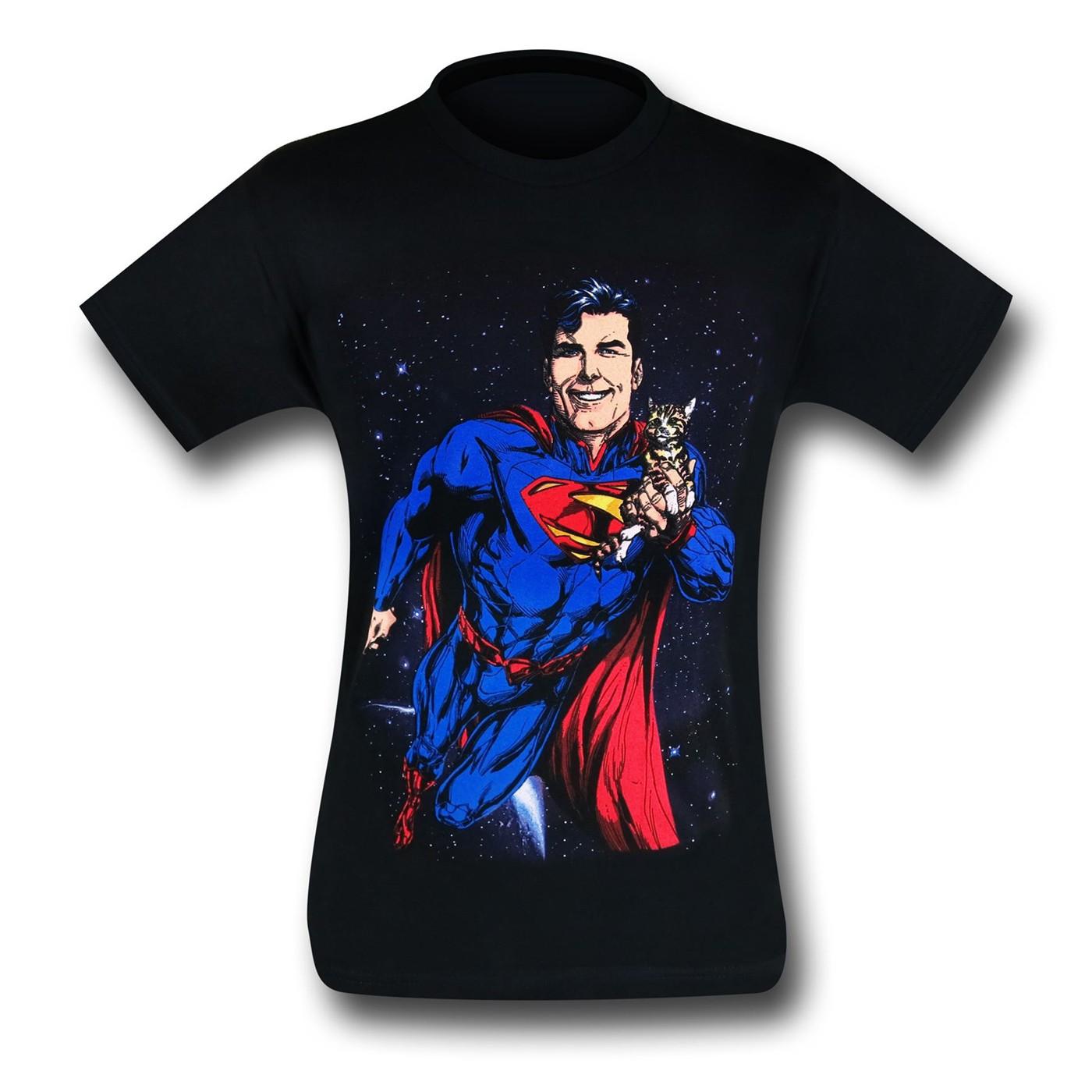 Superman Saves A Kitty T-Shirt