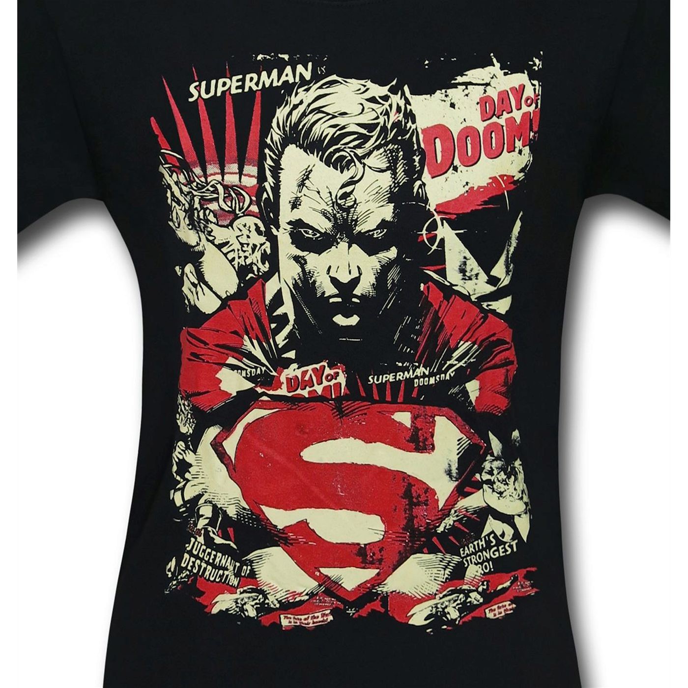 Superman Day of Doom Men's T-Shirt