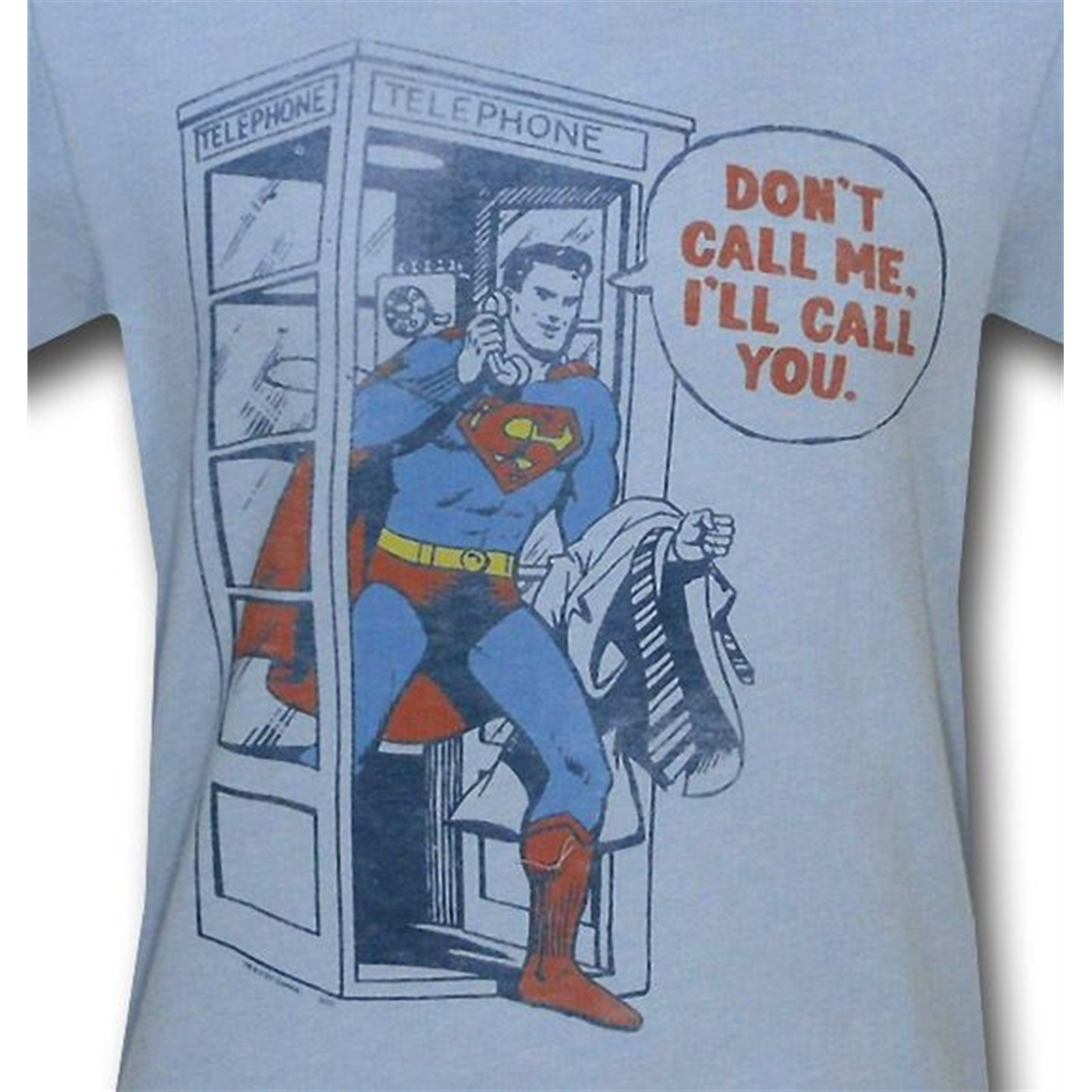 Superman Don't Call Me Junk Food T-Shirt