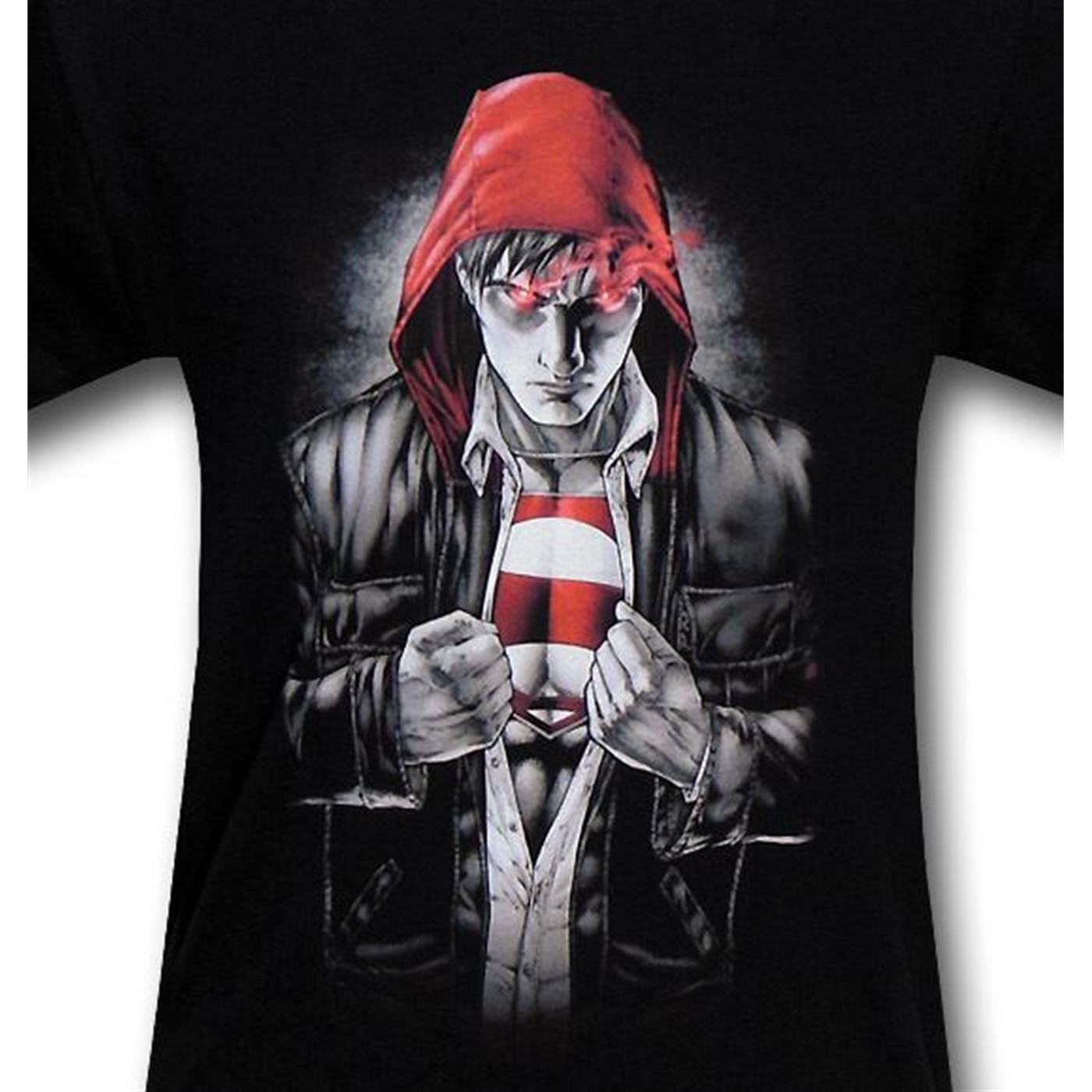 Superman Earth One Cover Black T-Shirt