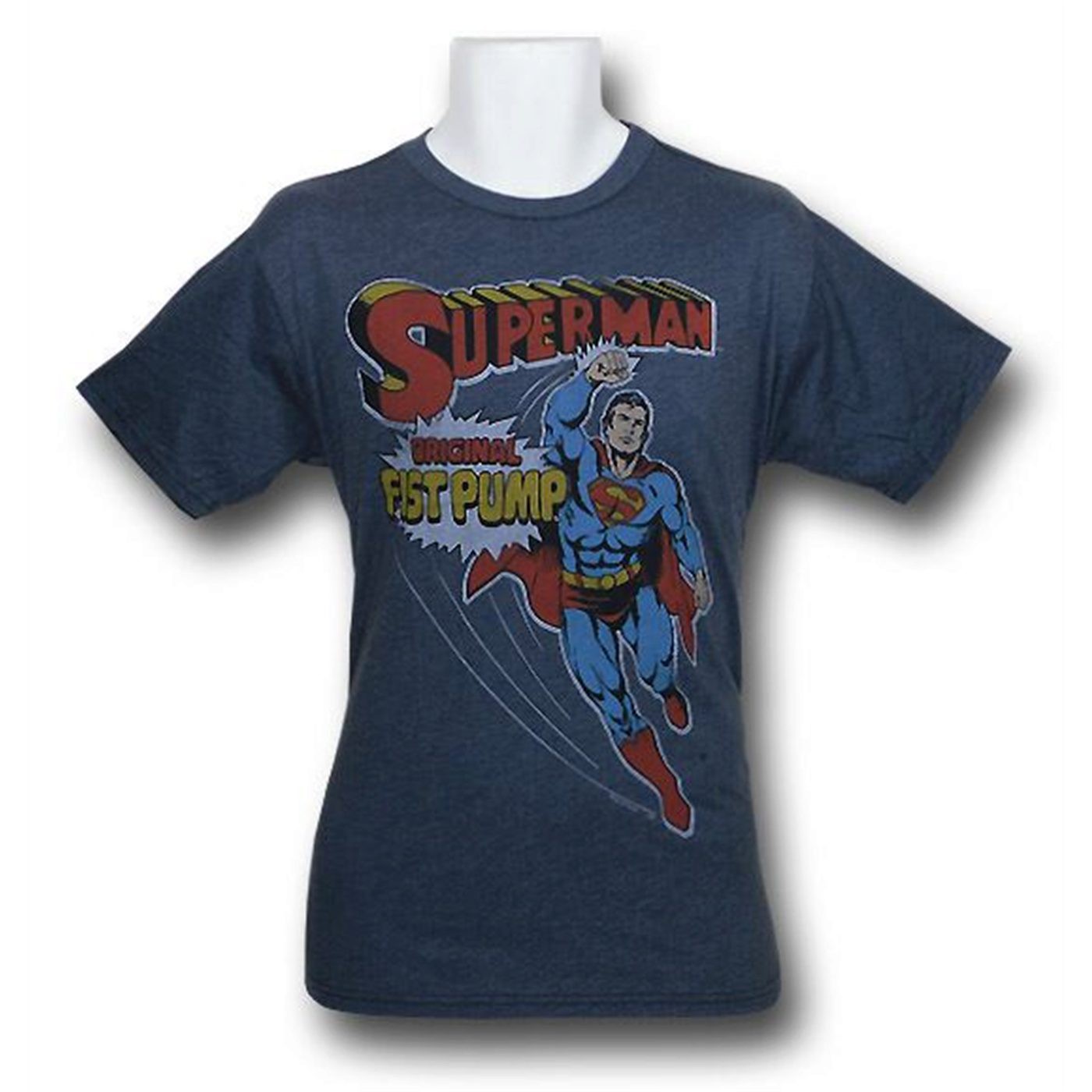Superman Fist Pump Junk Food T-Shirt