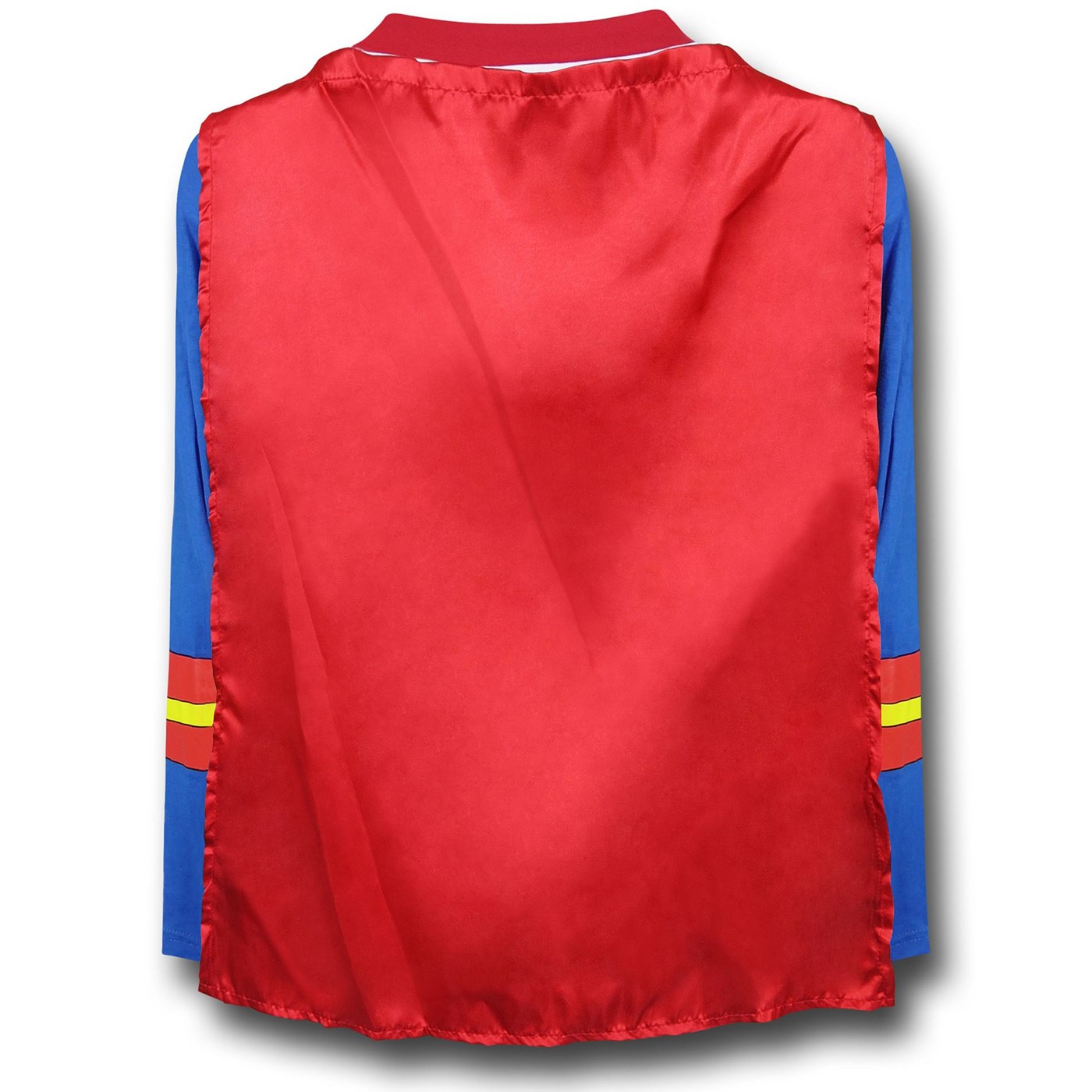 Supergirl LS V-Neck Caped Costume T-Shirt