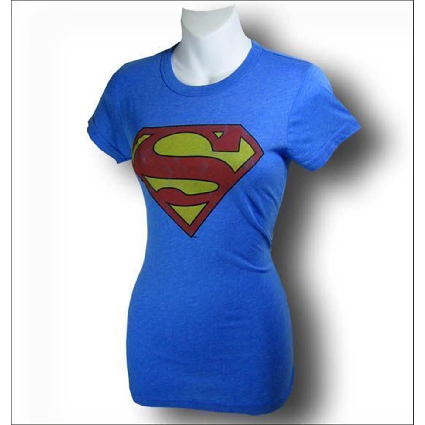 Supergirl Women's  Blueberry T-Shirt by Junk Food