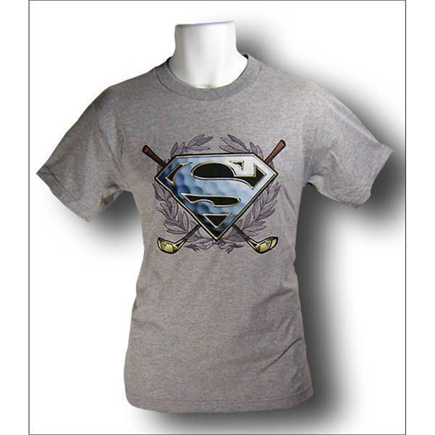 Superman T-Shirt Golf Logo