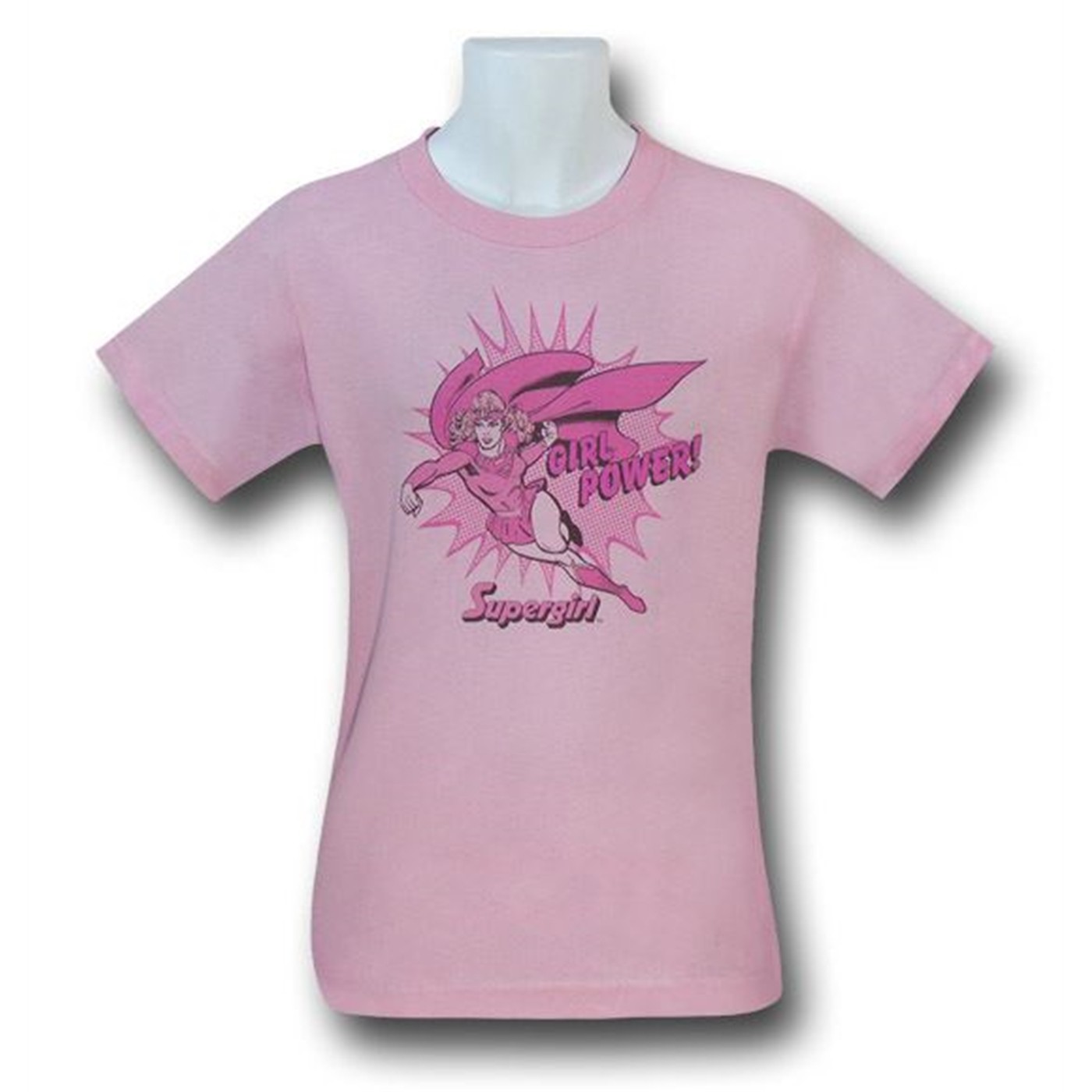 Supergirl Pink Tough Kids T-Shirt