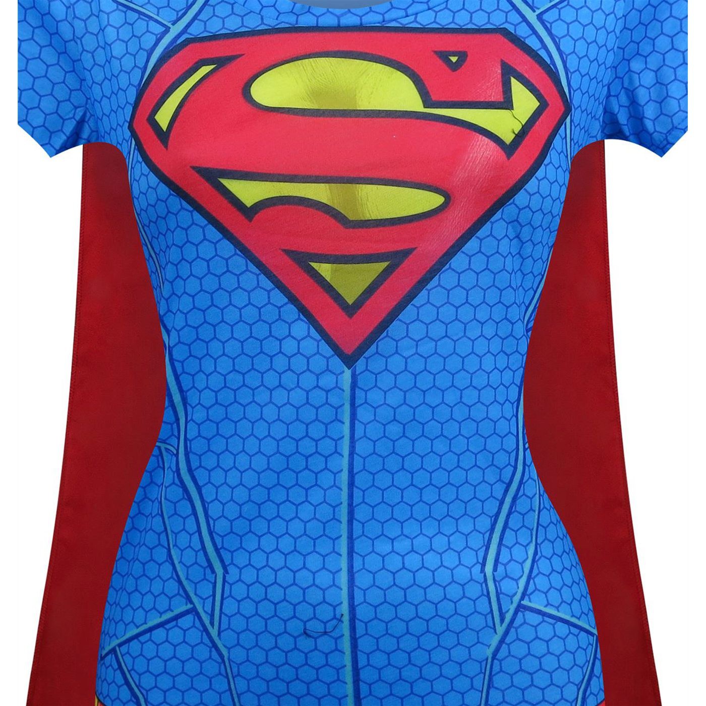 Supergirl Suit Up Women's Costume T-Shirt