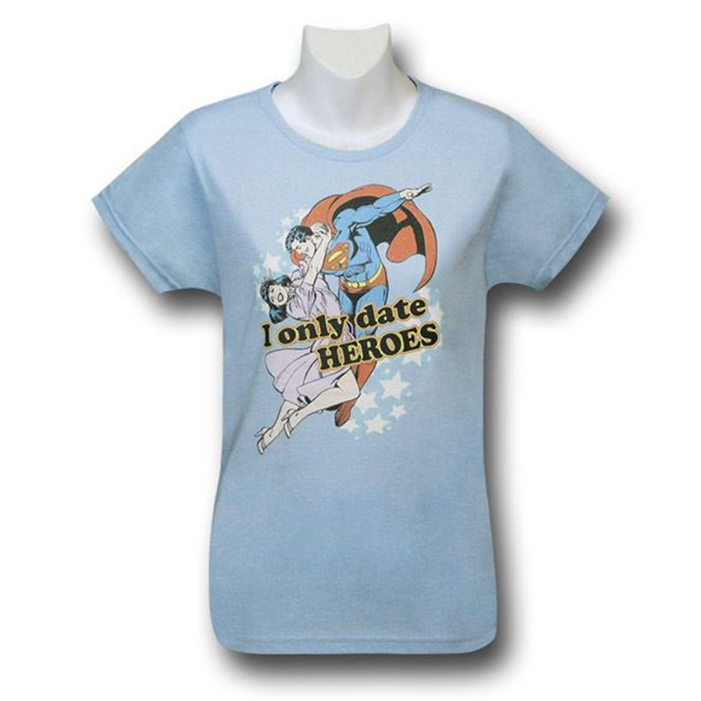 Superman Women's Lois Dates Heroes T-Shirt