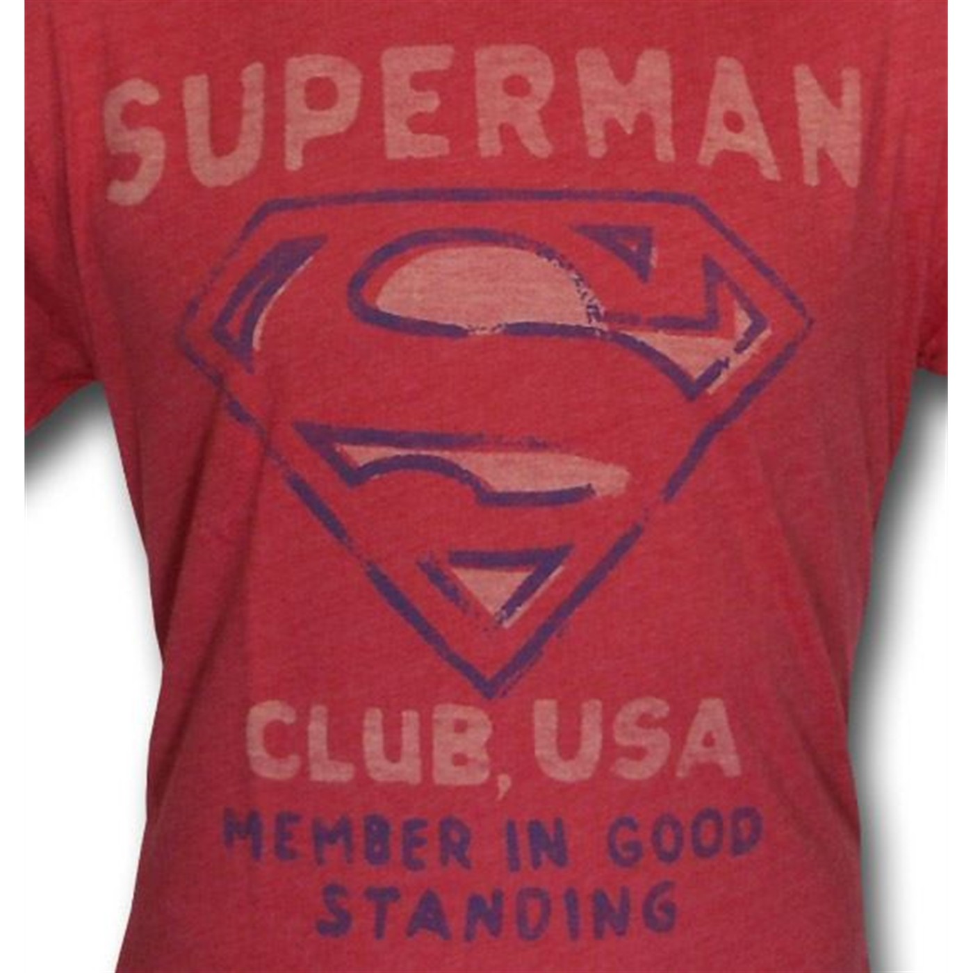 Superman Club Good Standing Junk Food T-Shirt