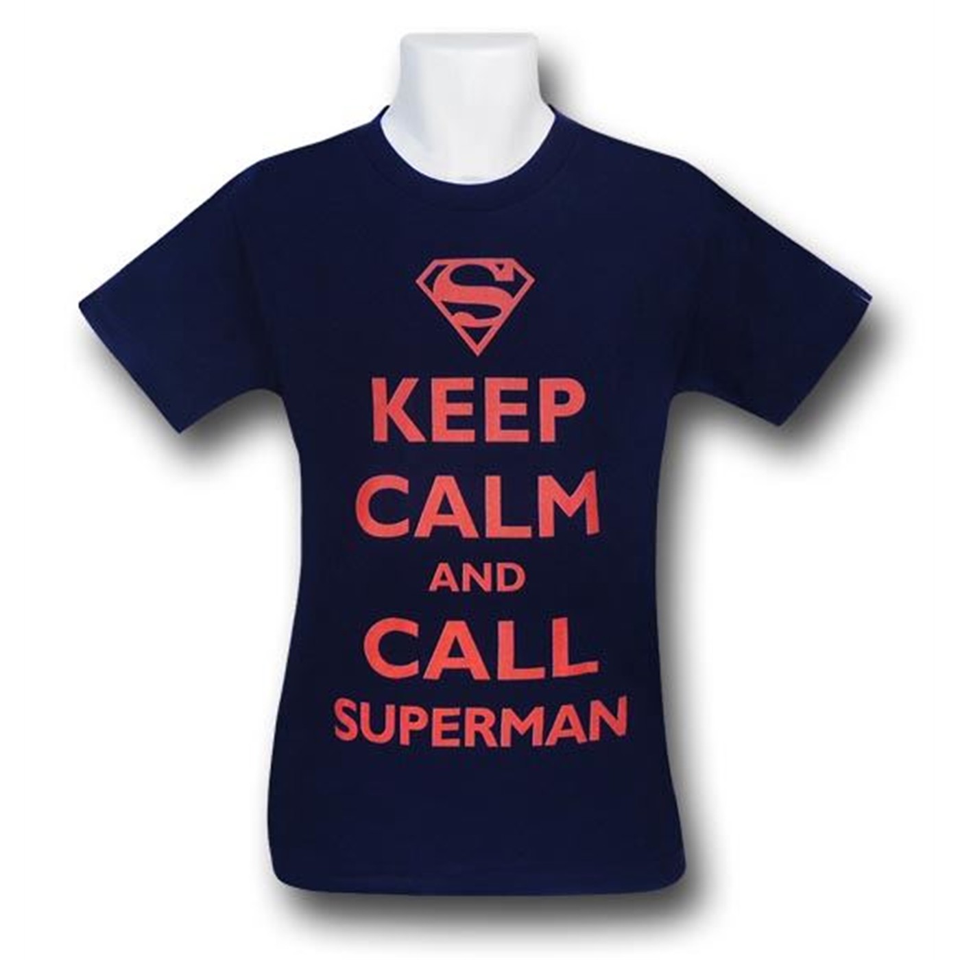 Superman Keep Calm Call Superman T-Shirt