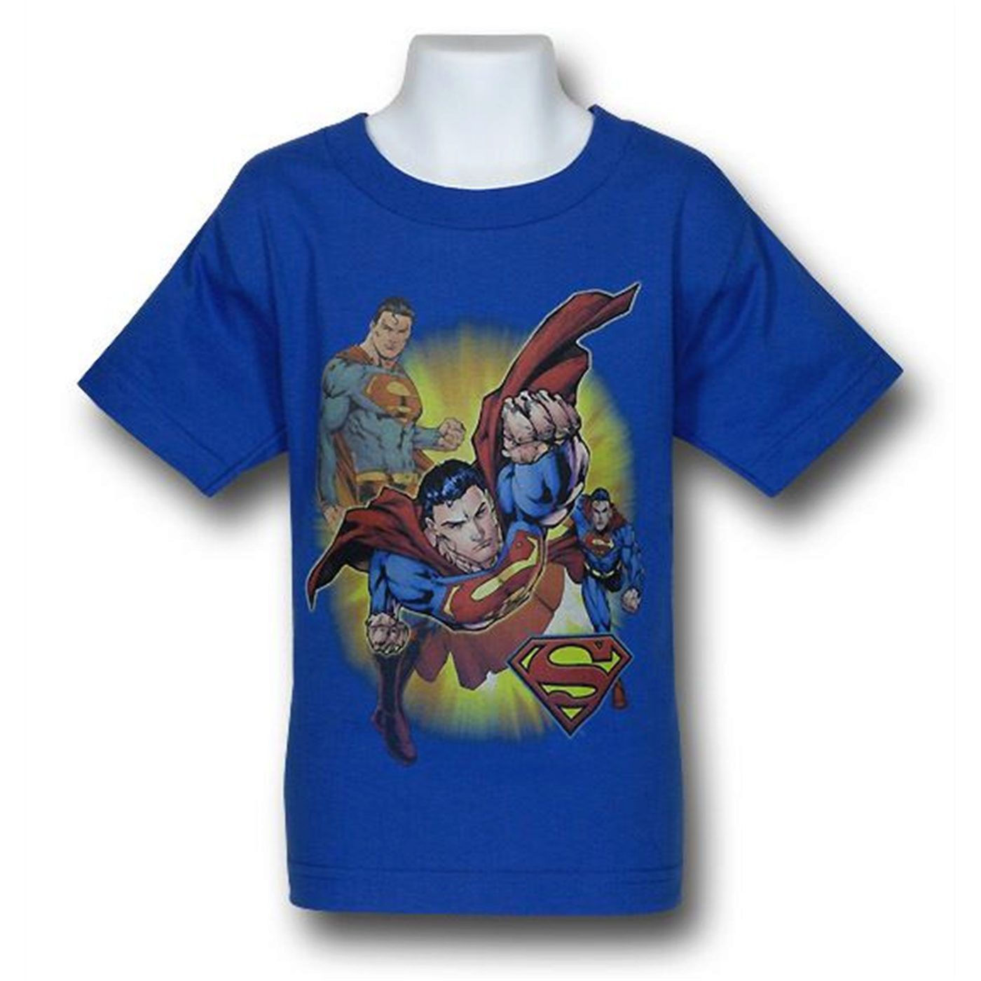 Superman Montage Hero Kids T-Shirt