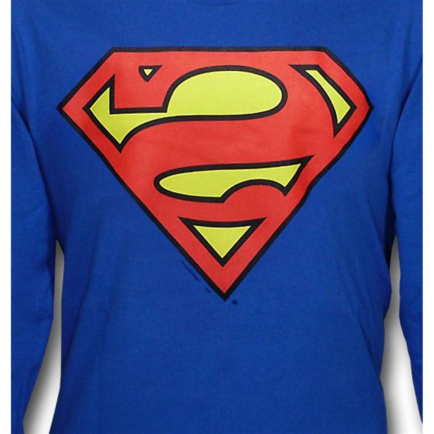 Superman Bizarro Royal Blue Long T-Shirt