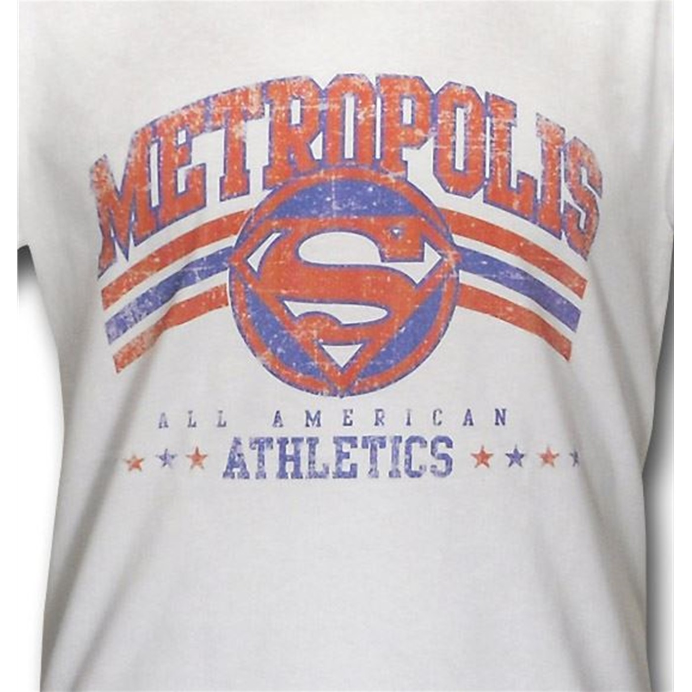 Superman Metropolis Team Ringer T-Shirt