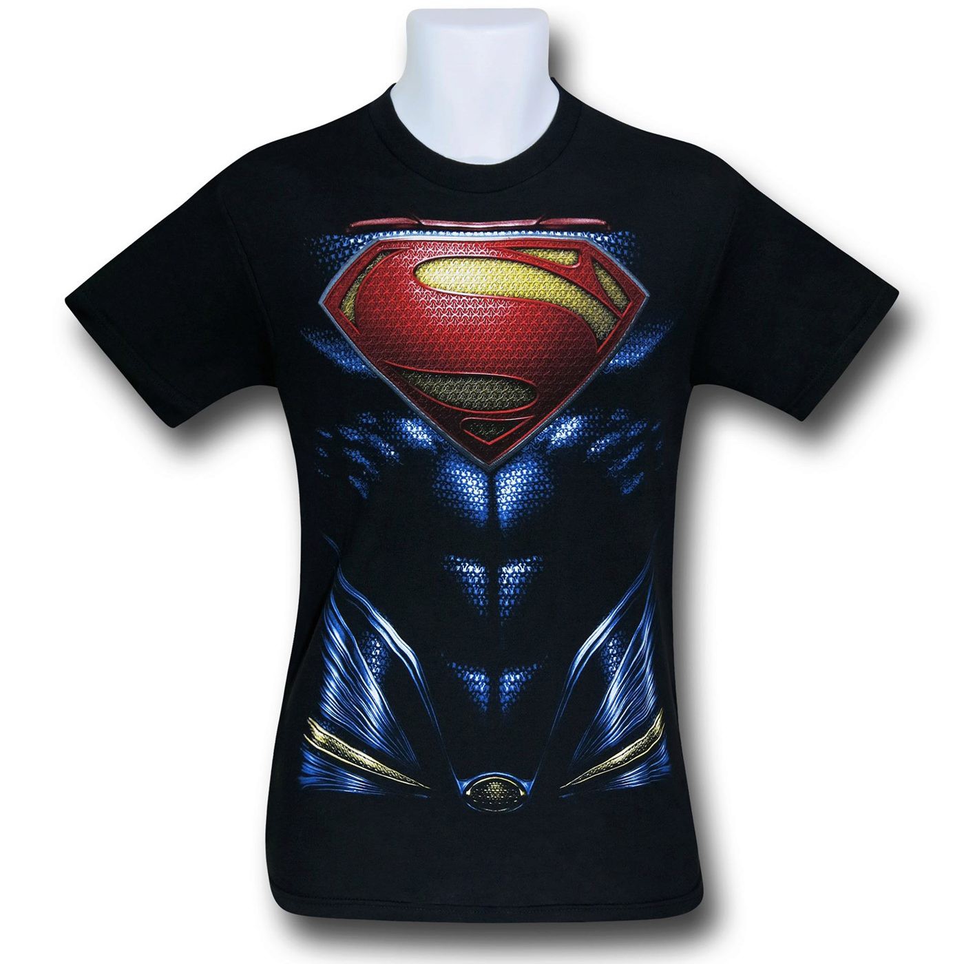 Superman Man of Steel Armor Costume T-Shirt