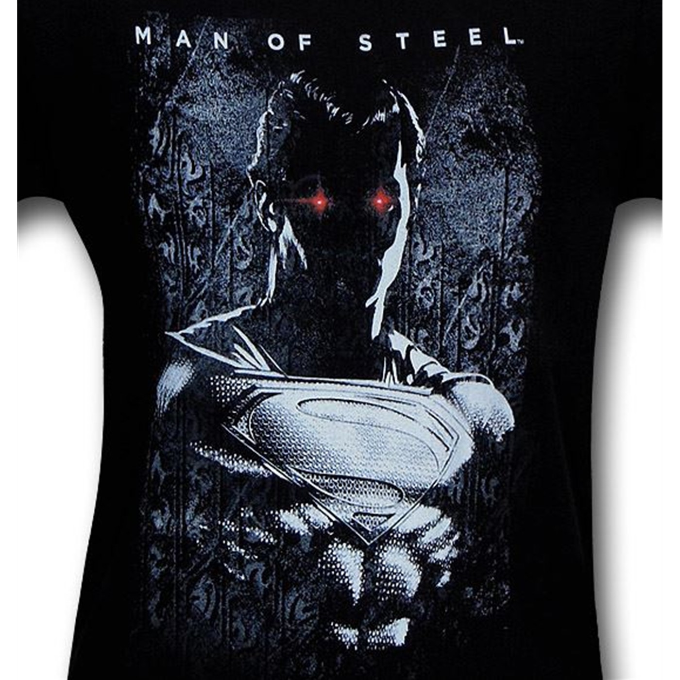 Superman Man Of Steel Red Eyes T-Shirt