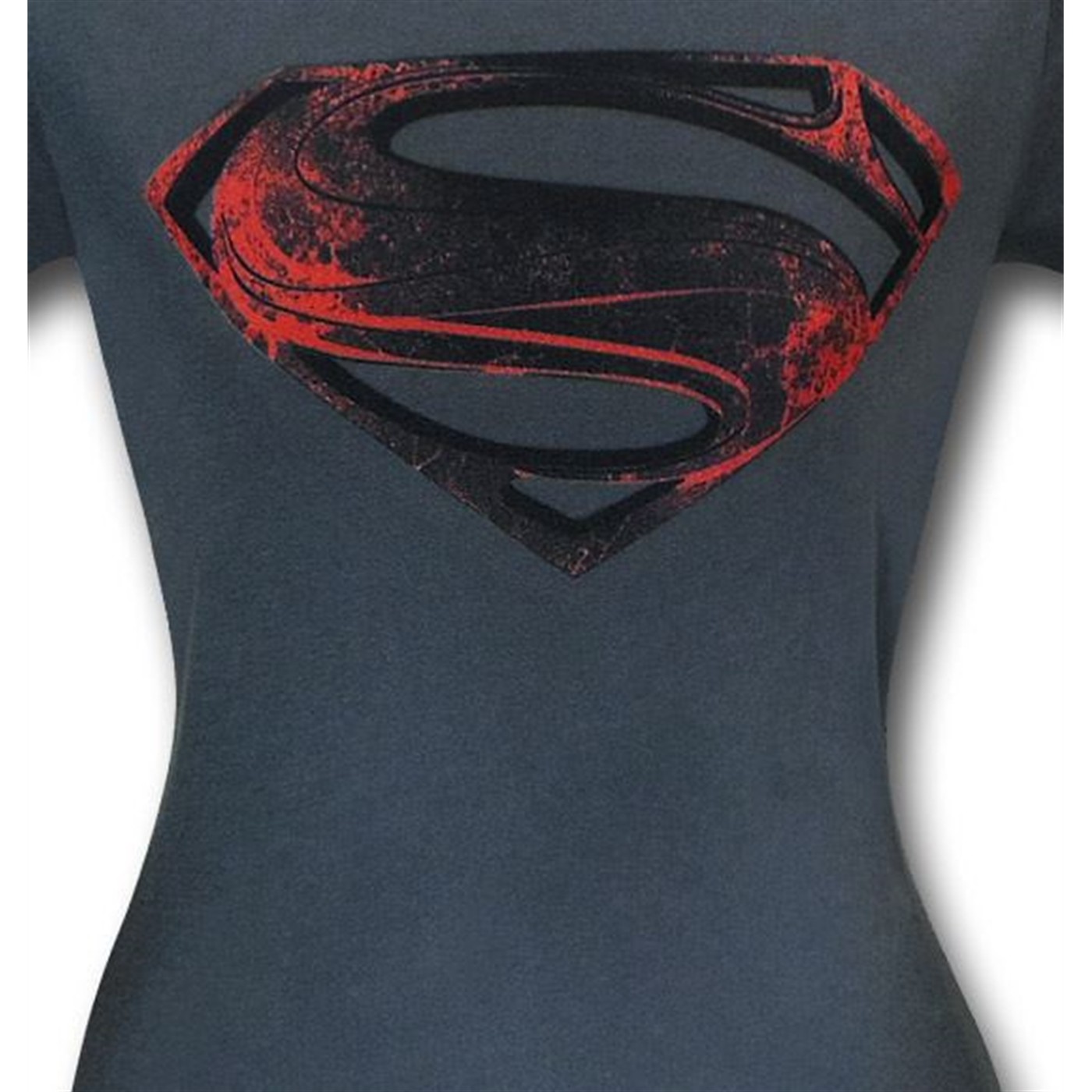 Superman Man of Steel Women's Grey T-Shirt