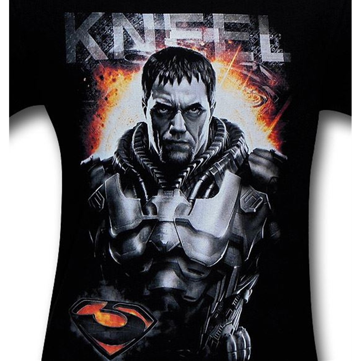 Superman Man of Steel Zod Kneel T-Shirt