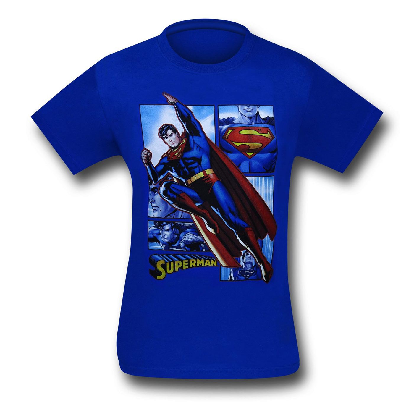 Superman Over Boxes T-Shirt