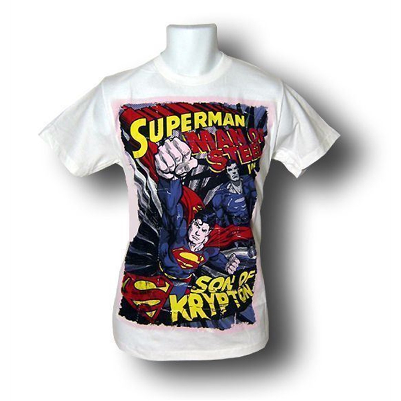 DC Comics Superman Son Of Krypton Black Baseball Jersey