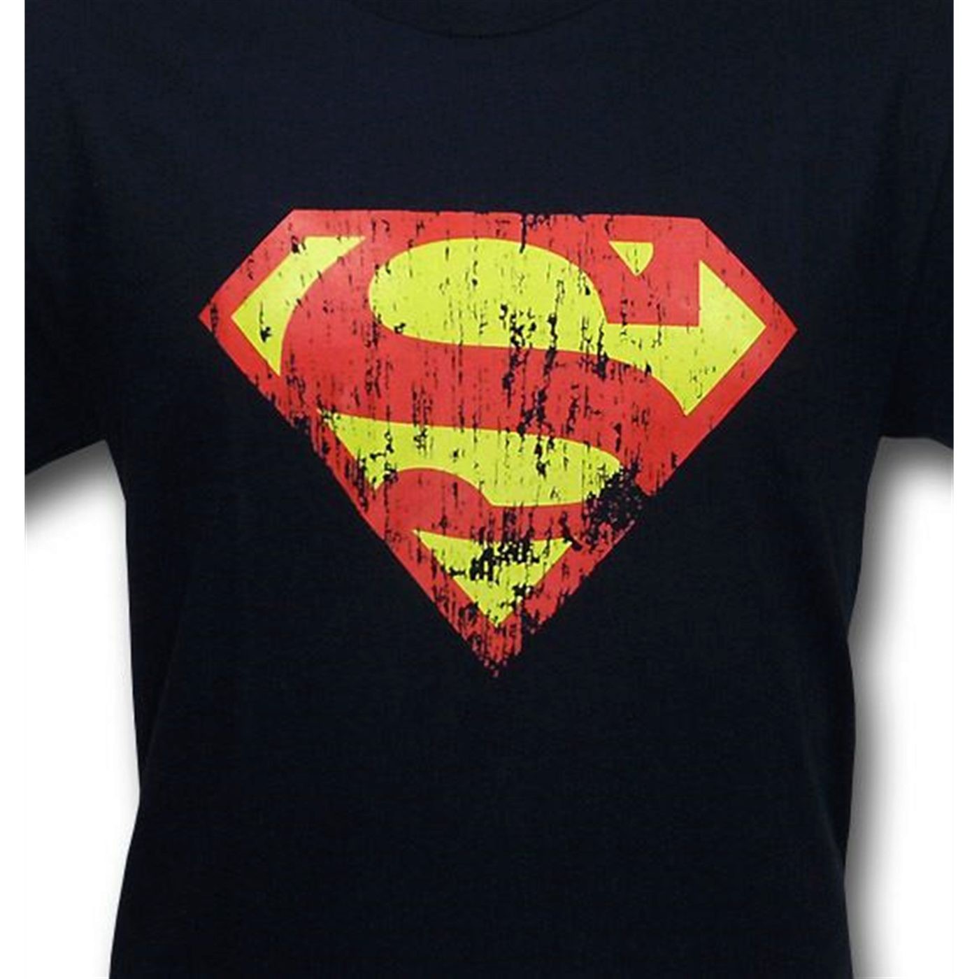 Superman Navy Eroded Symbol T-Shirt