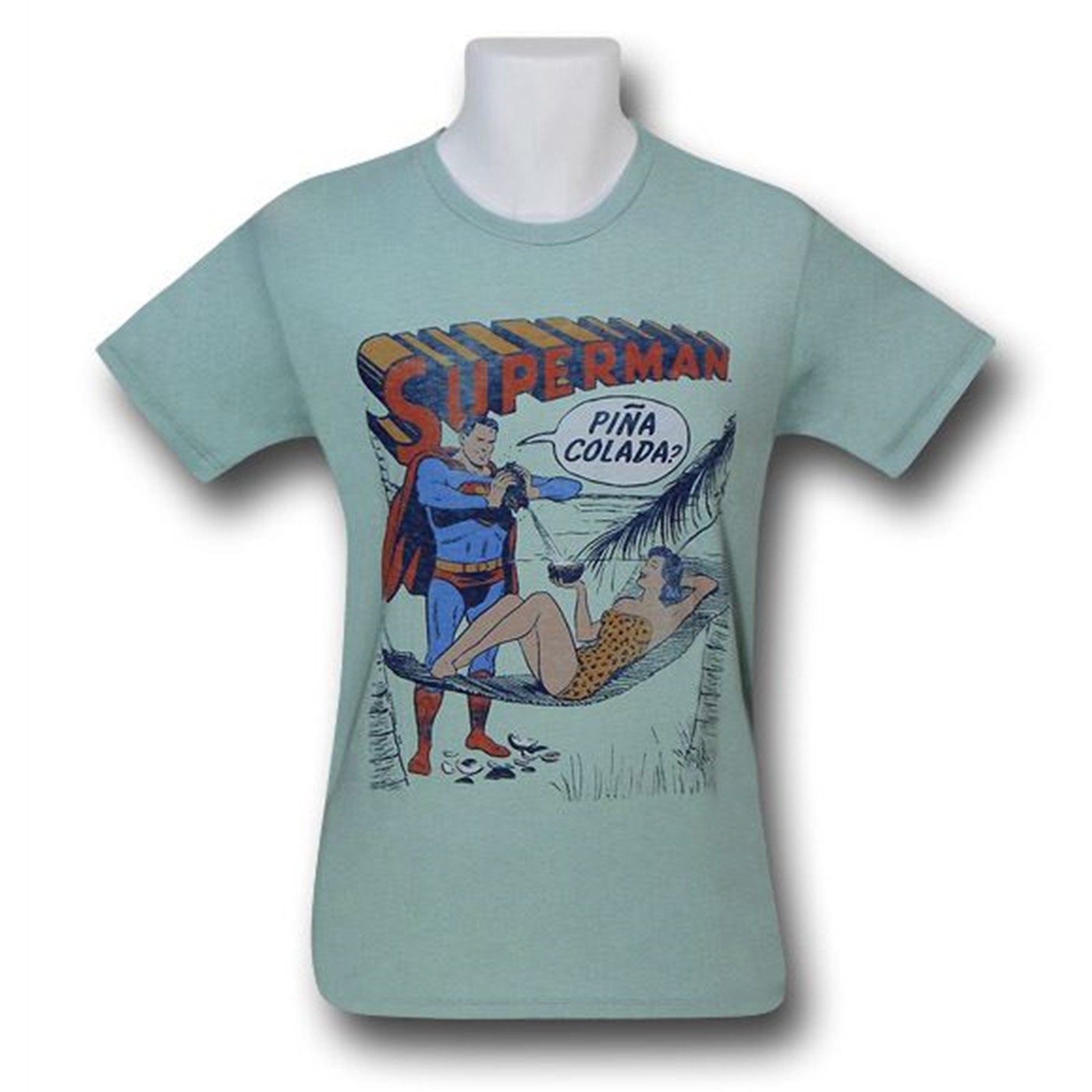 Superman Pina Colada Junk Food T-Shirt