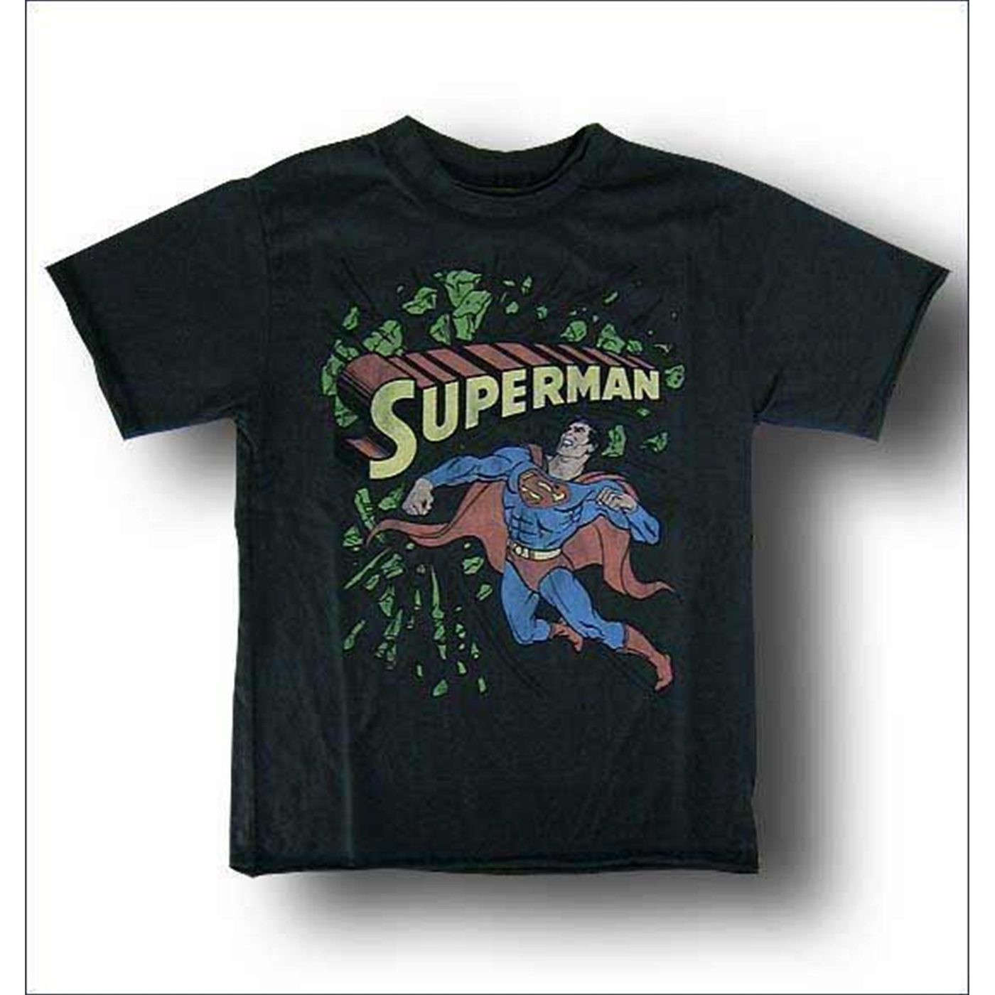 Superman Punch Juvenile T-Shirt by Junk Food