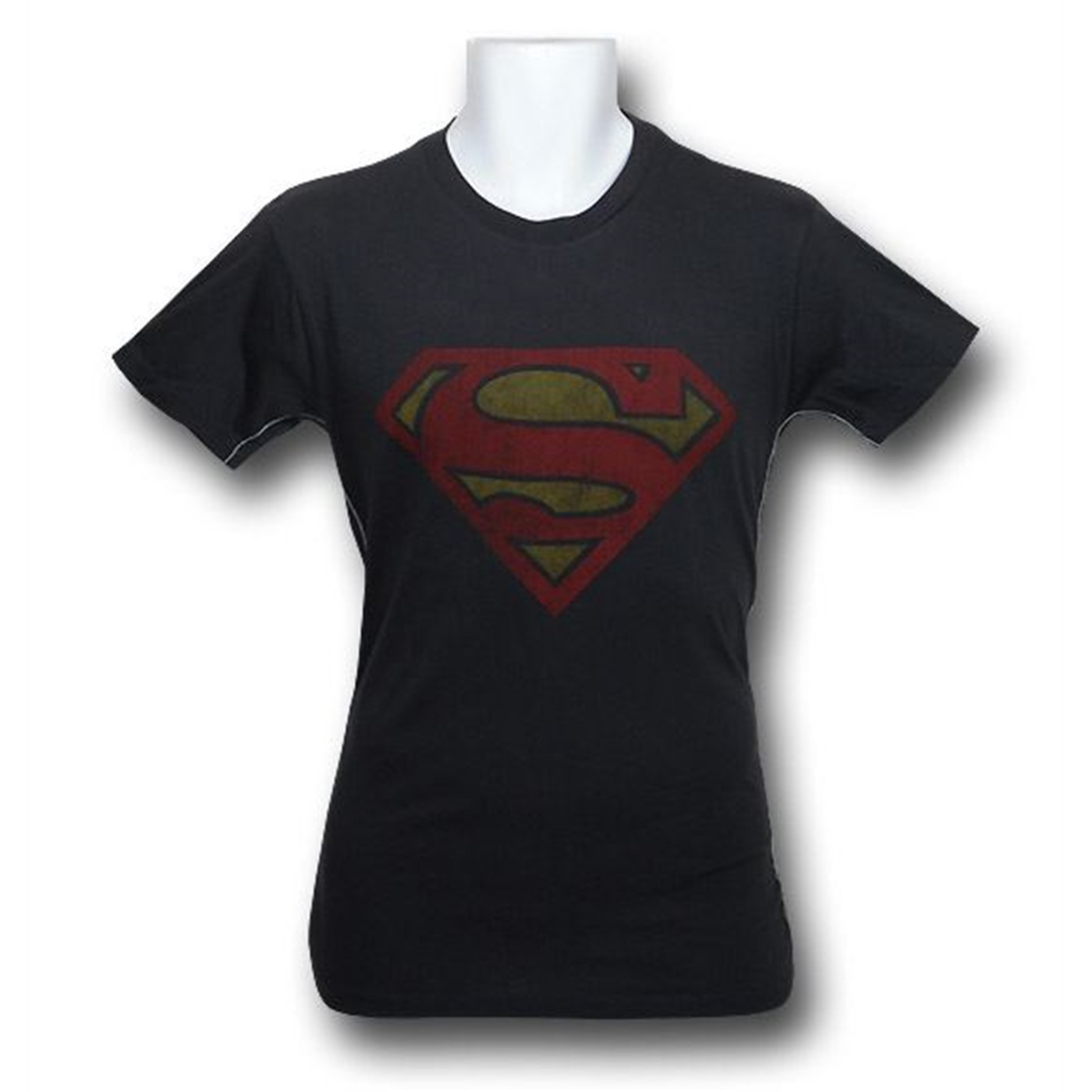 Superman Faded Symbol Charcoal Trunk T-Shirt