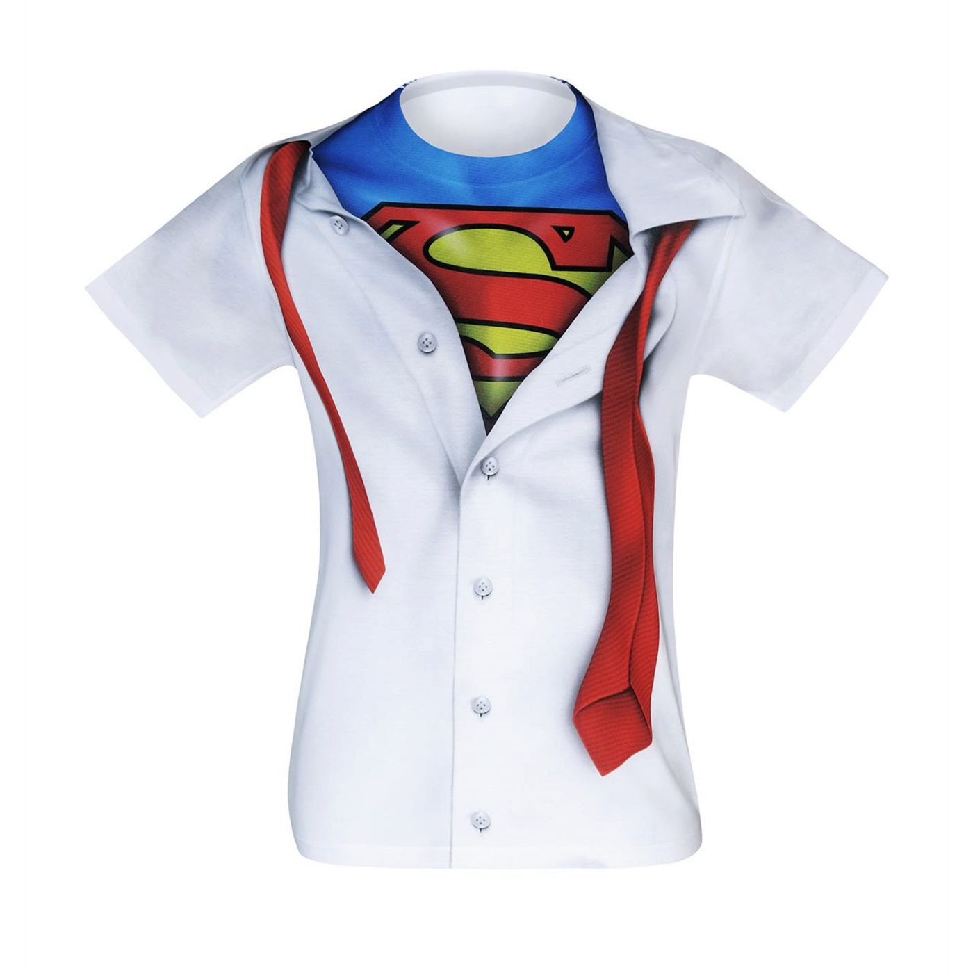 Superman Red Tie Costume Reveal T-Shirt