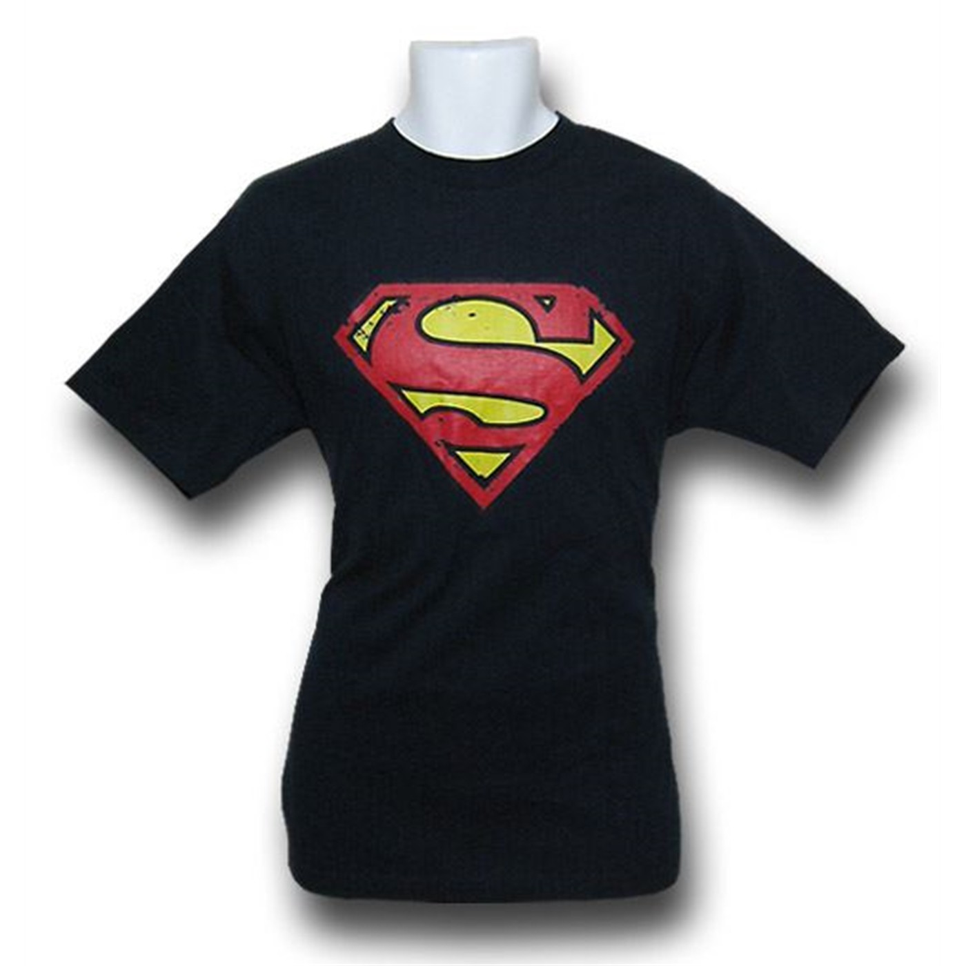 Superman Splatter Navy T-Shirt