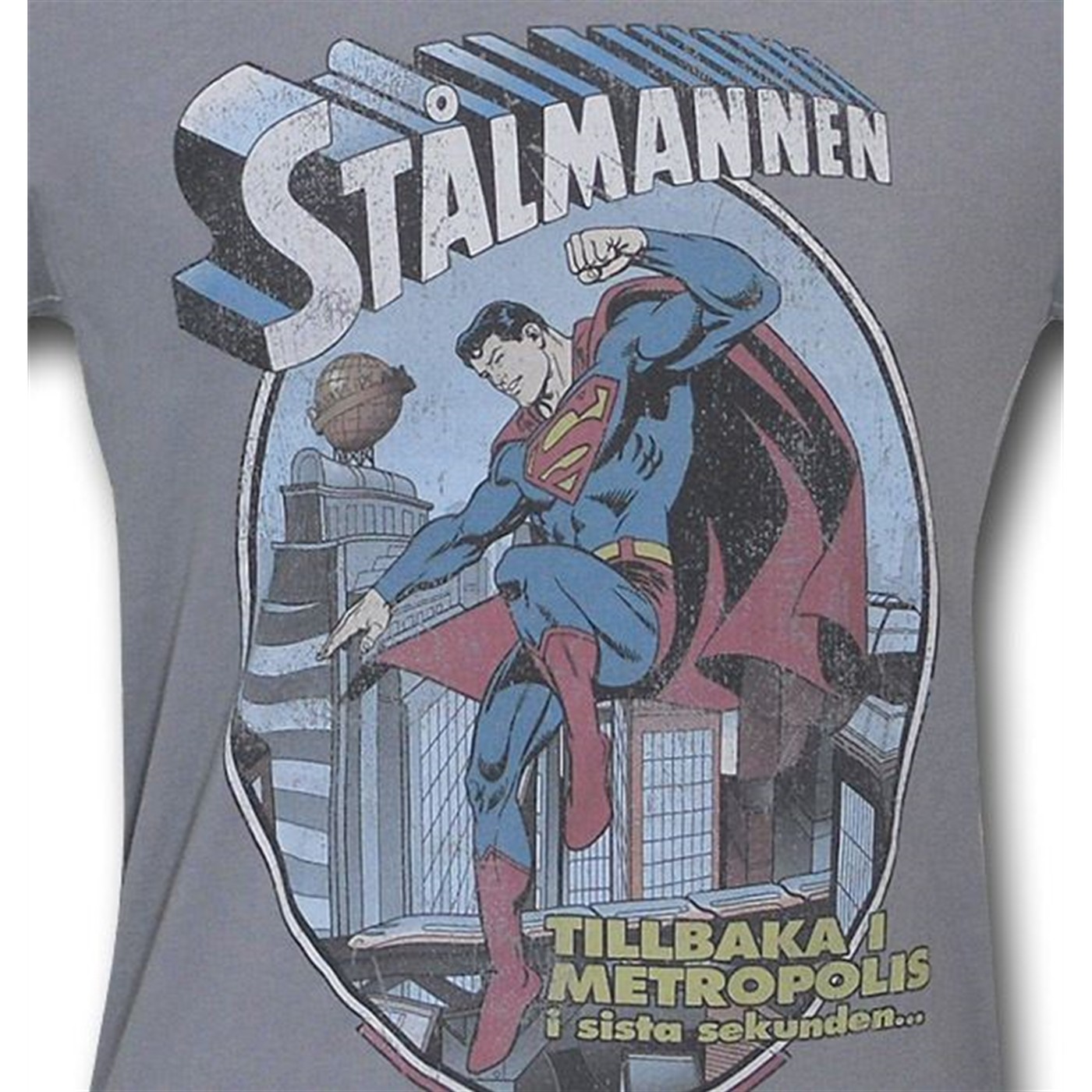 Superman Man Of Steel Swedish Trunk T-Shirt
