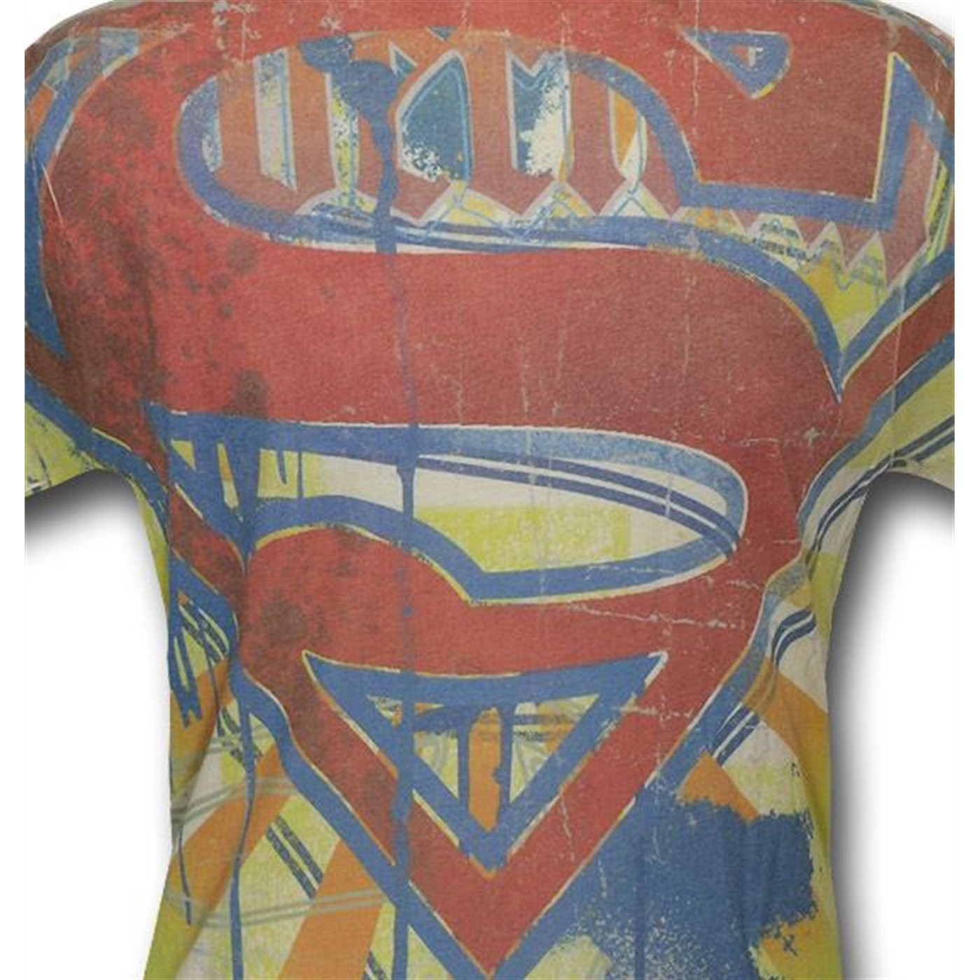 Superman Symbol Tag Sublimated T-Shirt