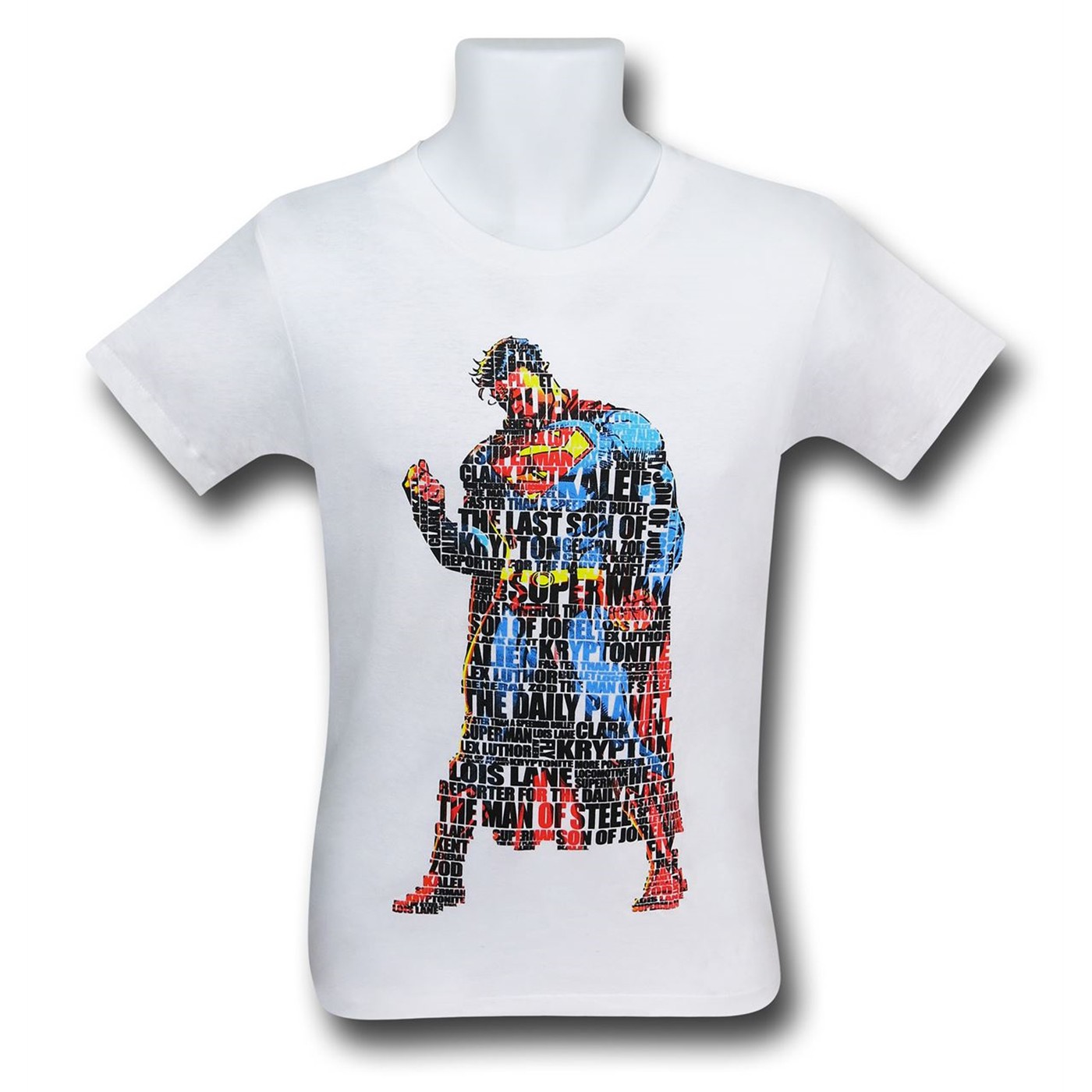 Superman Text Stance Men's T-Shirt