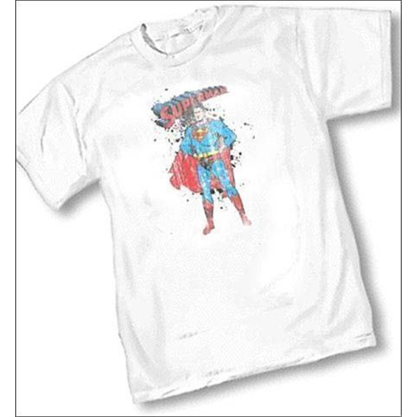 Superman Vintage Splatter T-Shirt