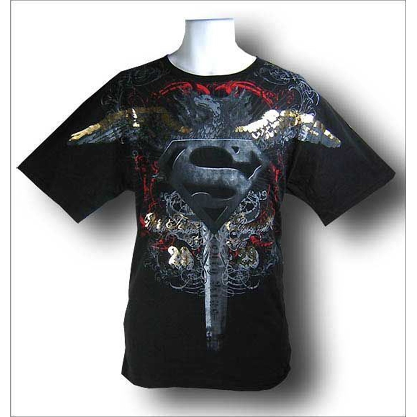 Superman Eagle Sword Urban Wear T-Shirt