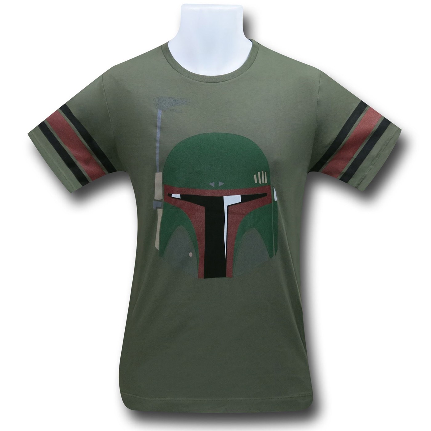 Star Wars Boba Fett 'Sarlaac Bait' Men's T-Shirt – Grey Heather, Officially Licensed By Mad Engine