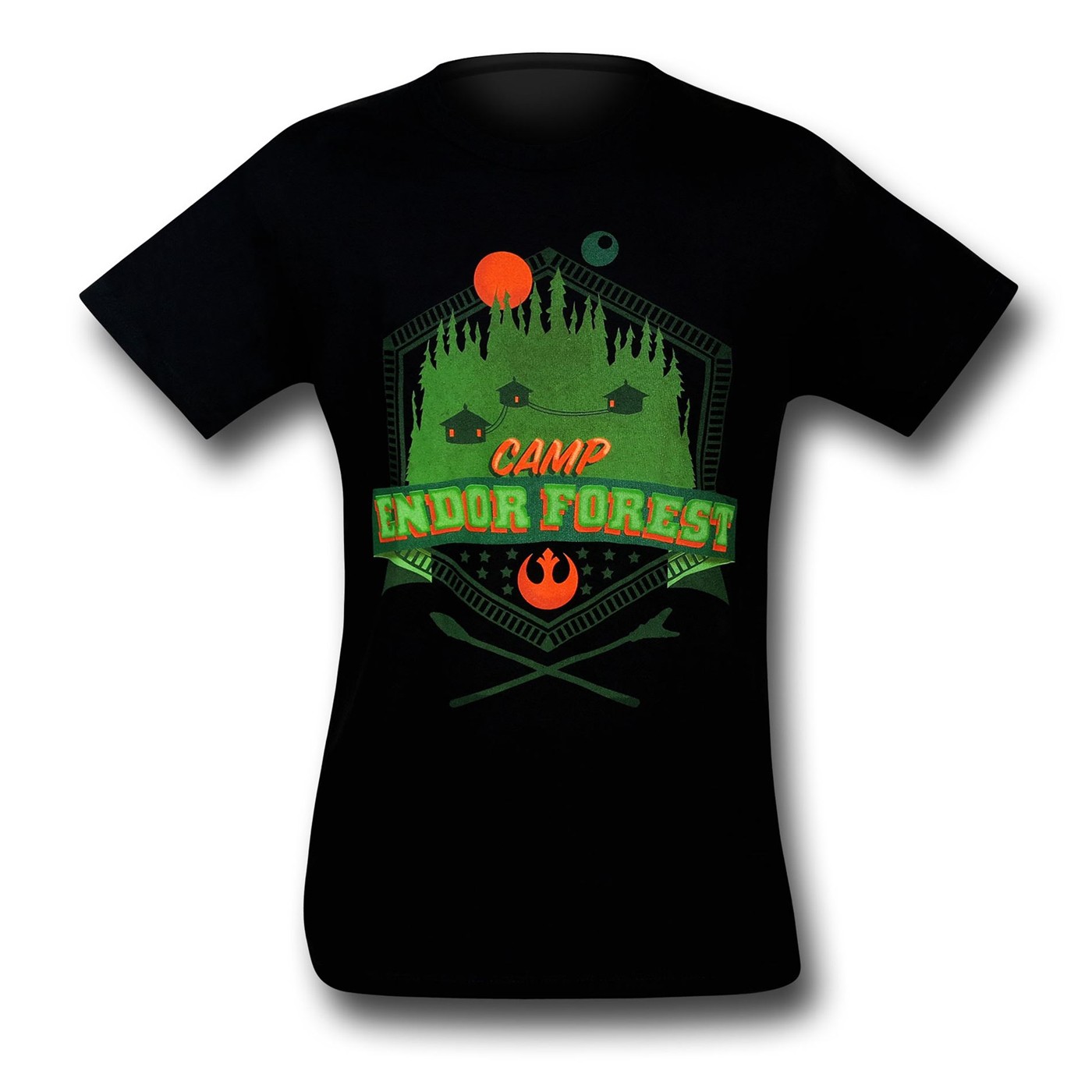 Star Wars Camp Endor Black T-Shirt