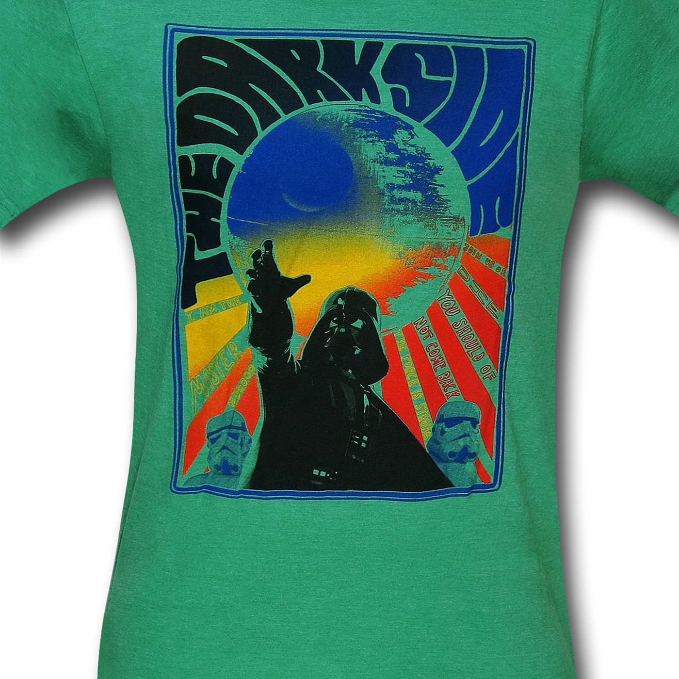 Star Wars Dark Side Psychedelic 30 Single T-Shirt