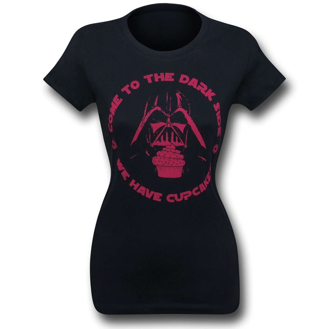 Star Wars Dark Side Cupcakes Women's T-Shirt