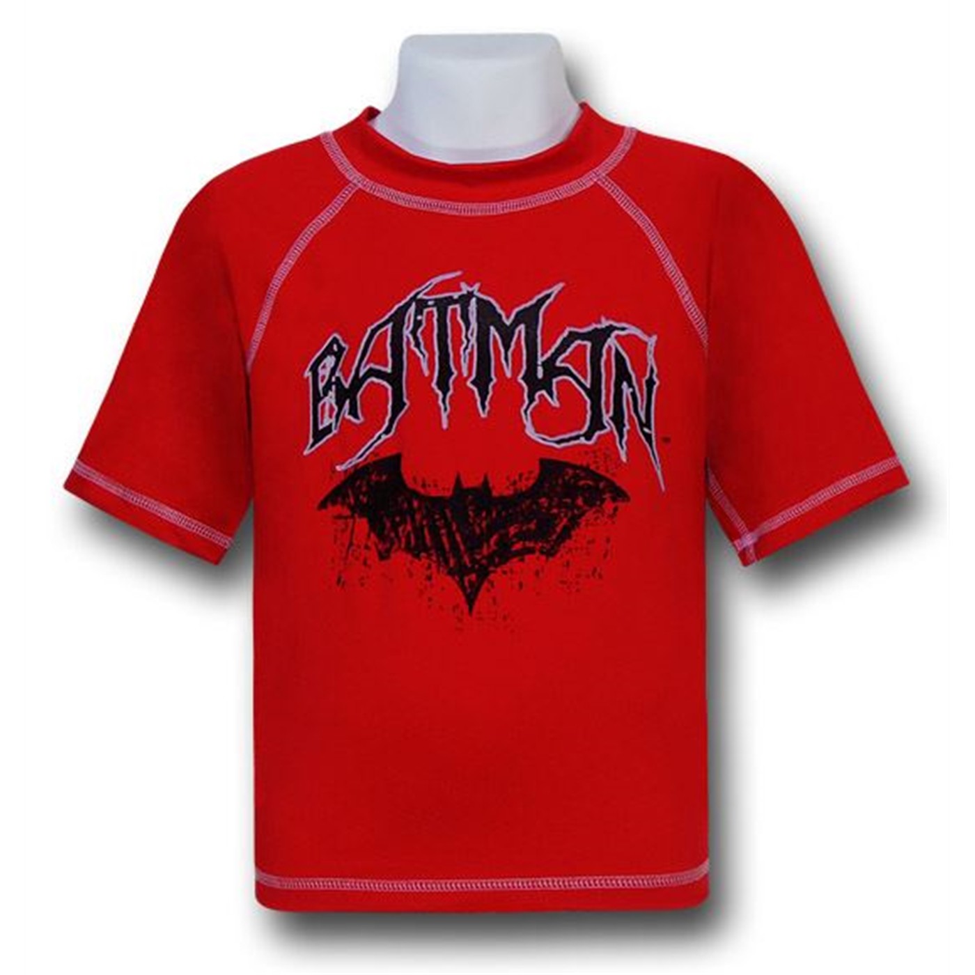 Batman Rash Guard Kids Swim Shirt