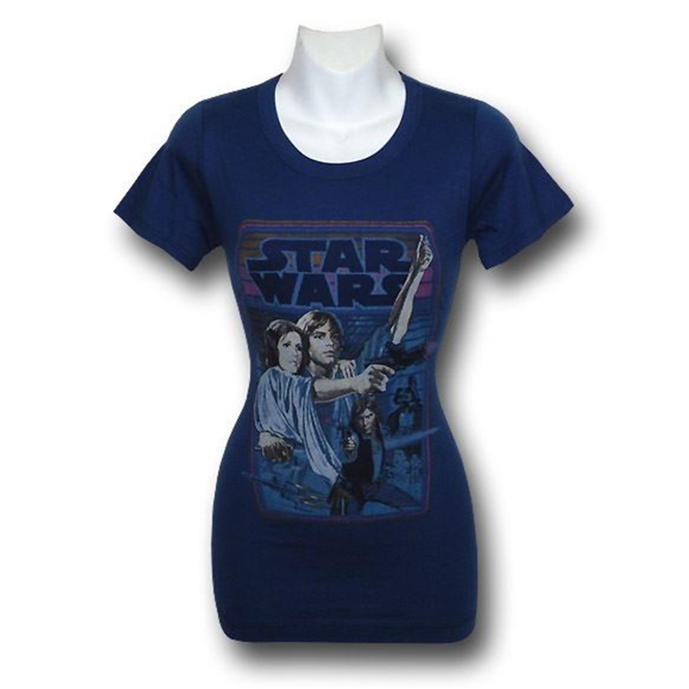 Star Wars New Hope Juniors Junk Food T-Shirt