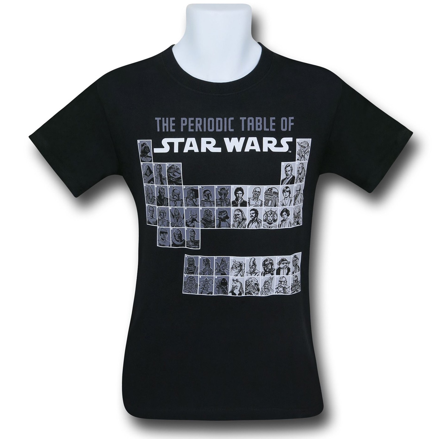 Star Wars Periodic Table T-Shirt