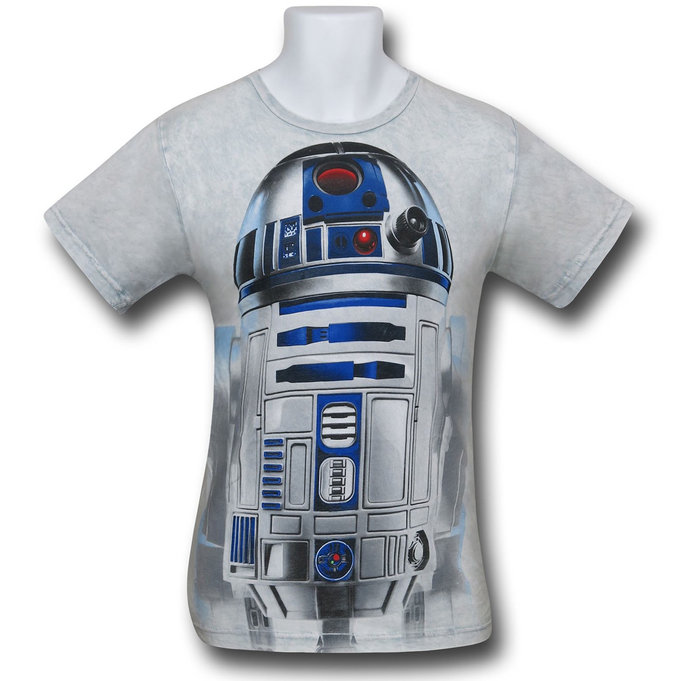 Star Wars R2D2 Big Face Wash T-Shirt