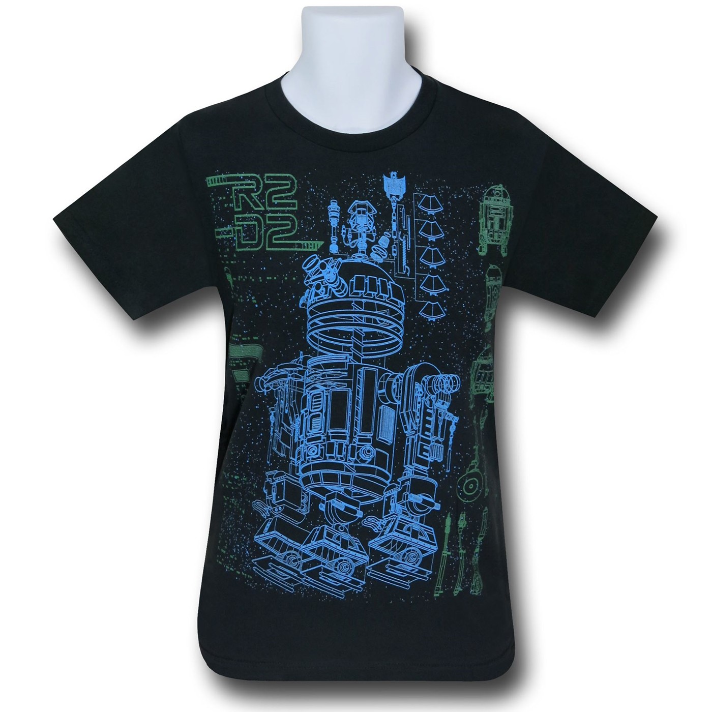 Star Wars R2D2 Schematics T-Shirt