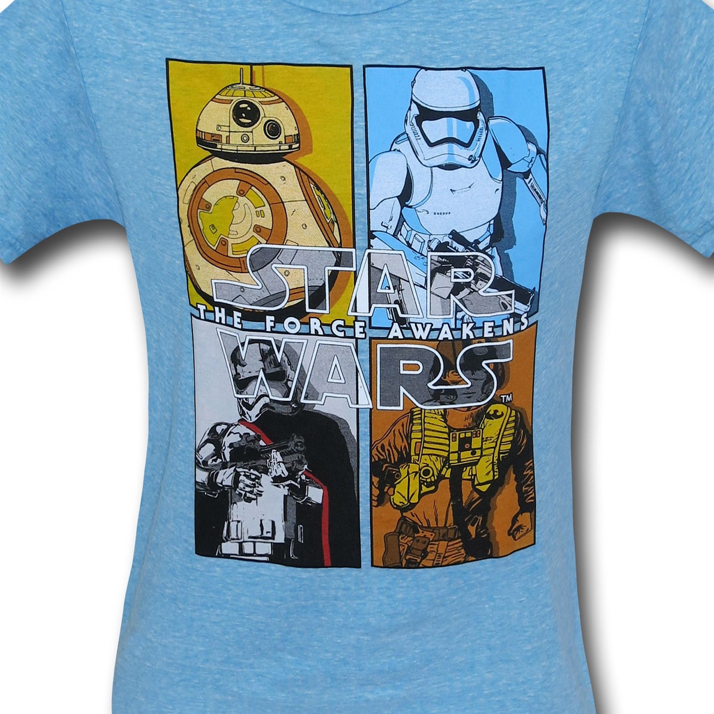 Star Wars Force Awakens Match Up Kids T-Shirt