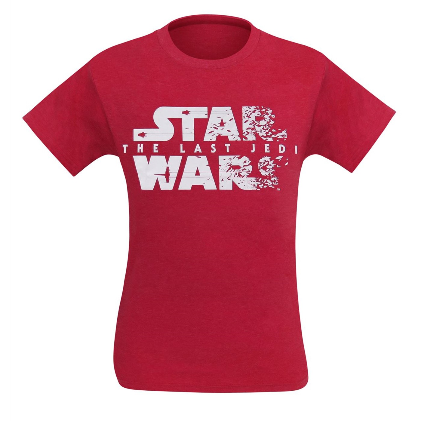 Star Wars The Last Jedi Distressed Logo Men's T-Shirt