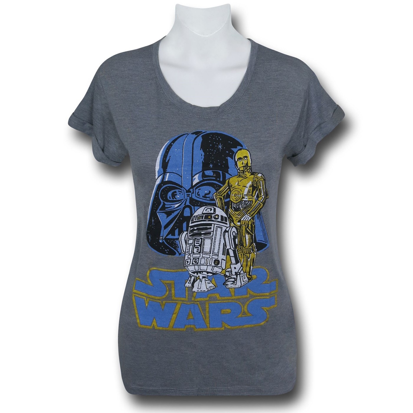Star Wars Vader & Droids Women's T-Shirt