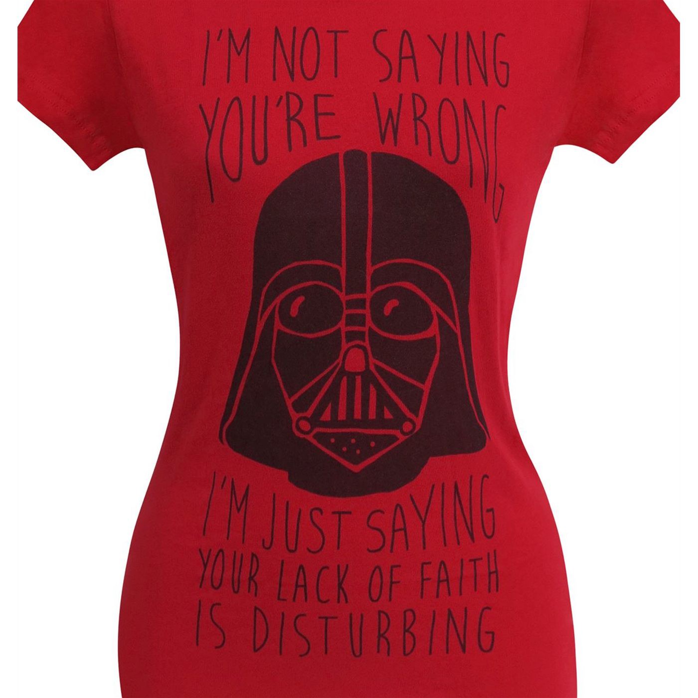 Star Wars Vader Lack of Faith Women's T-Shirt