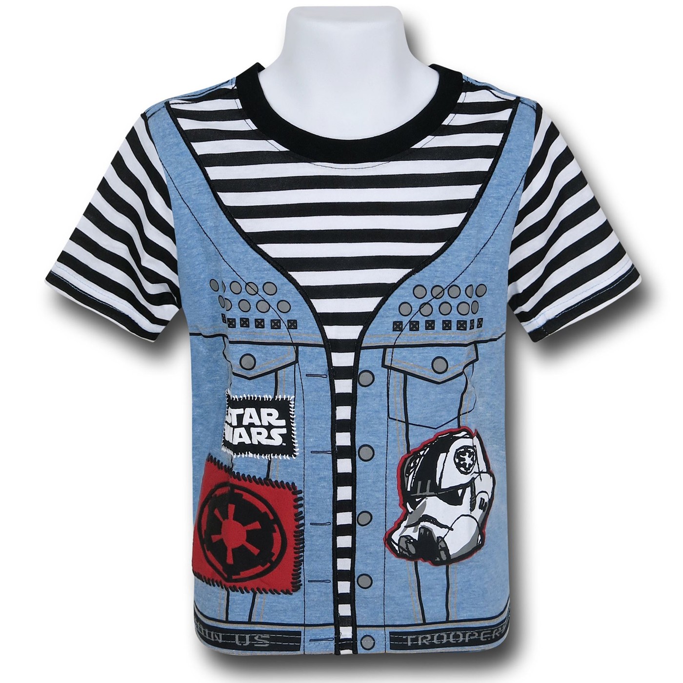 Star Wars Trooper Punk Cut & Sew Kids T-Shirt