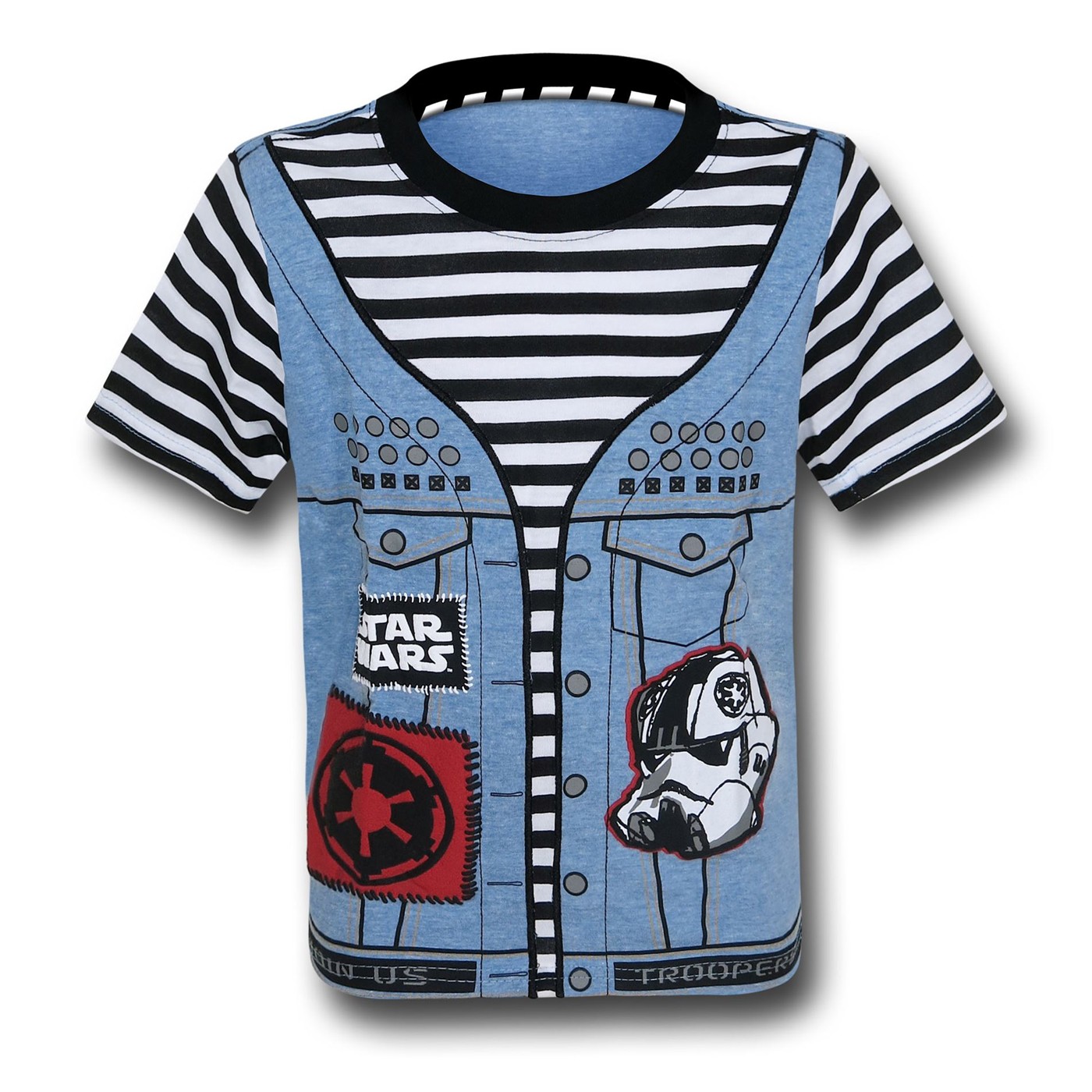 Star Wars Trooper Punk Cut & Sew Kids T-Shirt