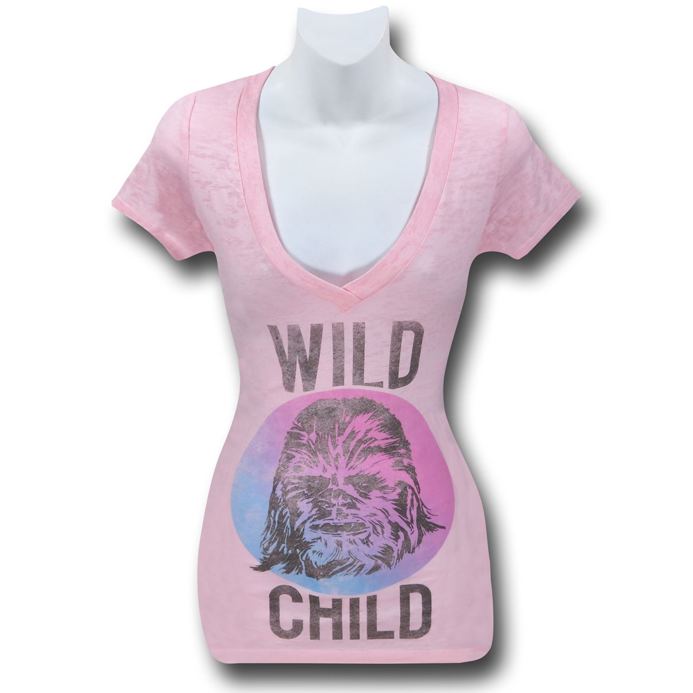 Star Wars Wild Child Women's Burnout T-Shirt